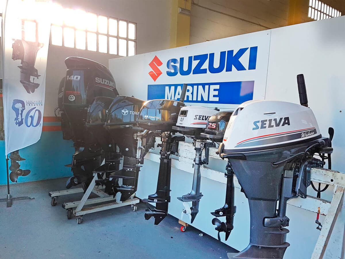 Motores fueraborda Suzuki Marine, Selva Marina o Tohatsu en A Coruña